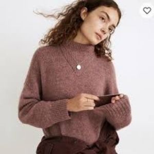 Madewell Dillon Mockneck Pullover Sweater